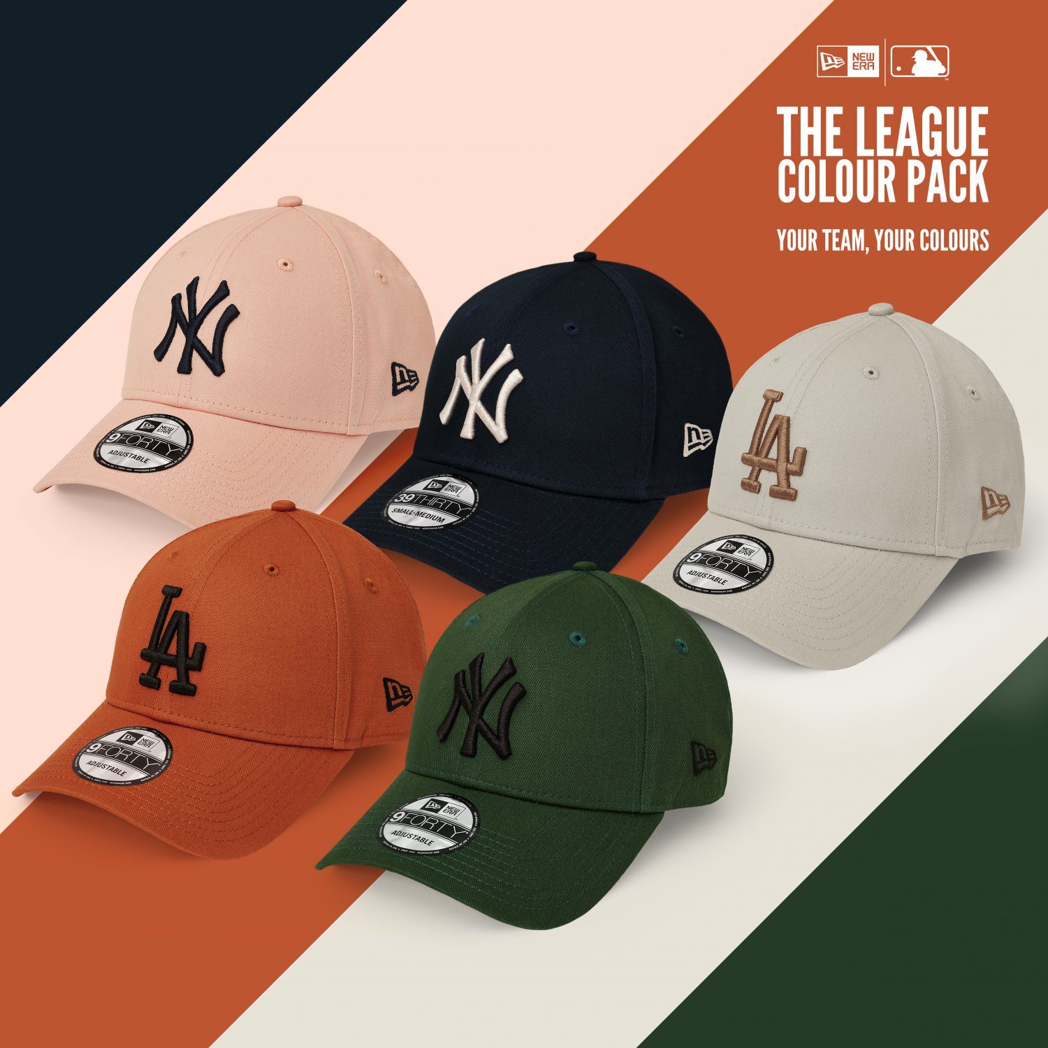 NEW ERA : Voici la nouvelle collection "COLOUR PACK"