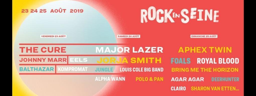 Rock en Seine 2019 : Découvrez la programmation