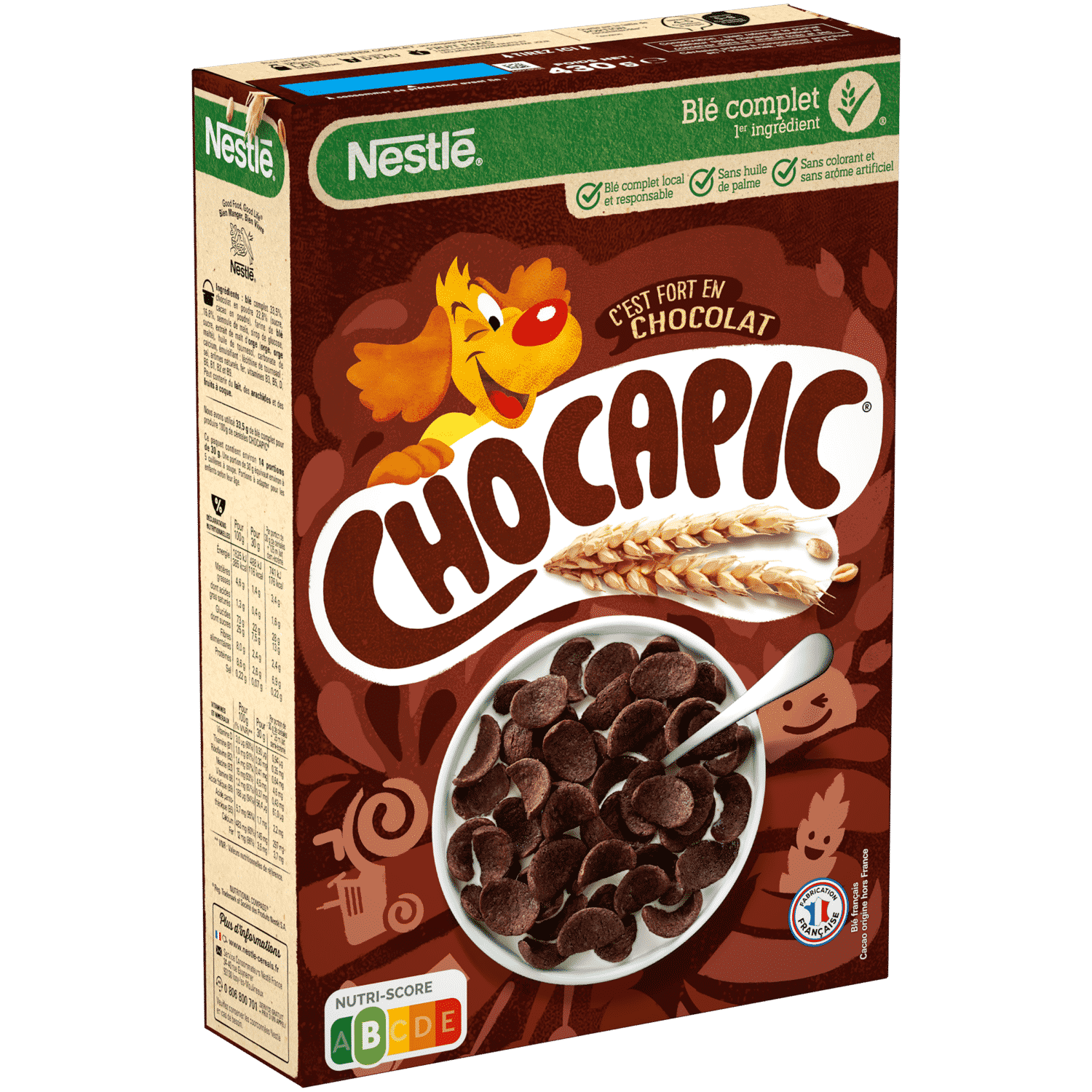 CHOCAPIC®, un nouveau Nutri-Score B !