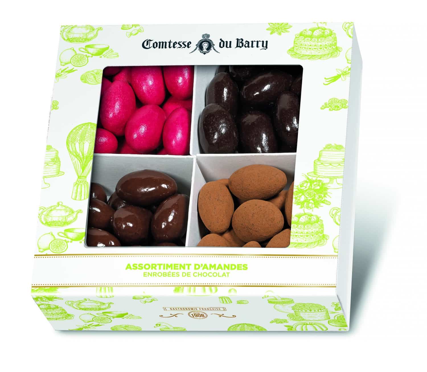 assortiment d'amandes comtesse du Barry