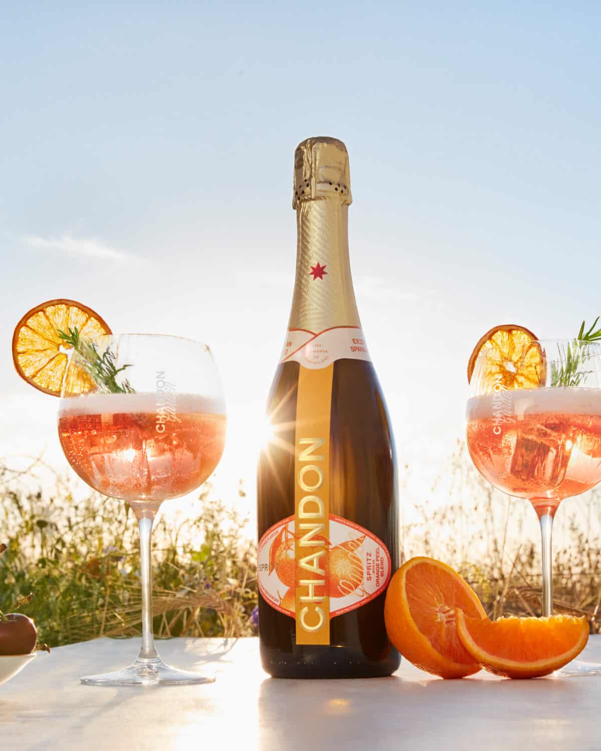 Chandon Garden Spritz pour un apéritif frais et délicat