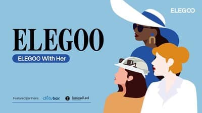 ELEGOO dévoile son programme ELEGOO With Her à Formnext 2024.
