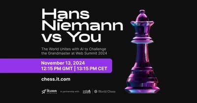 Participez à un match d'échecs unique contre Hans Niemann au Web Summit 2024.