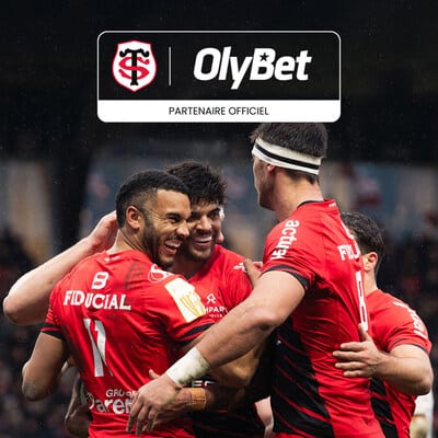 OlyBet s'associe au Stade Toulousain pour un partenariat dynamique.