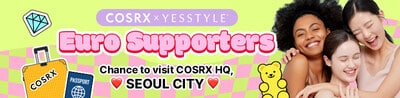 cosrx et yesstyle attirent 2 500 candidats avec leur programme euro supporters en europe.