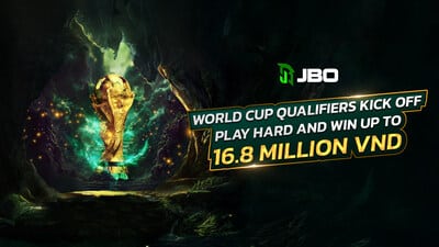 JBO Vietnam lance des bonus exclusifs pour tous les fans lors de la Coupe du Monde 2026.