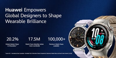 le huawei watch face store propose plus de 100 000 cadrans uniques et créatifs à travers le monde